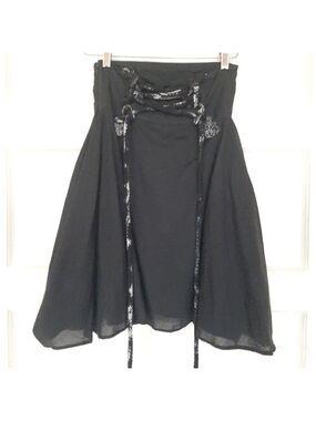 Lovisa Burfitt Rope Corset High Waist A Line Skirt